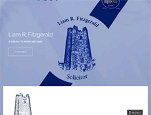 Tablet Screenshot of lrf.ie